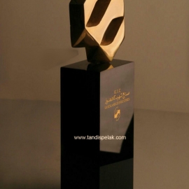 تندیس حجمی صنایع چوبی کلاهدوز 