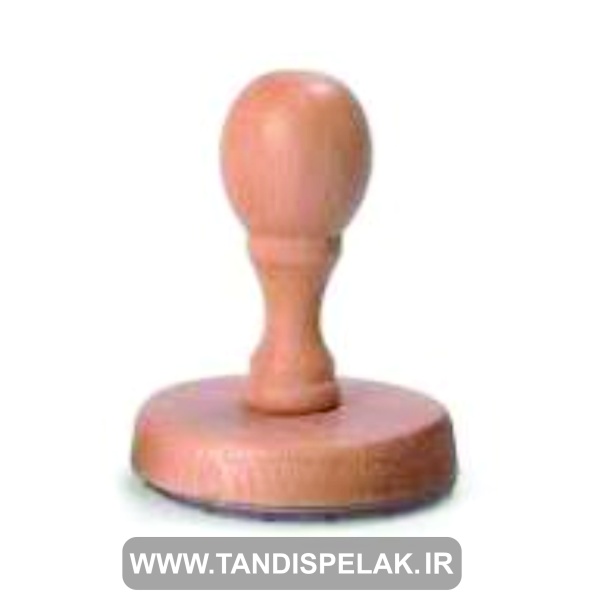 مهر ژلاتینی/لیزری دسته چوبی
