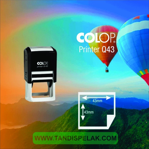 مهر ژلاتینی کلوپ printer q43