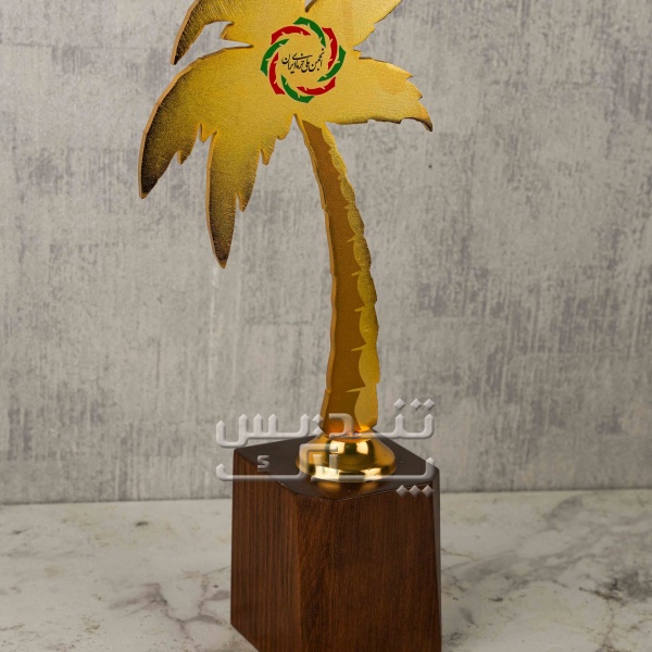 تندیس فلزی نخل کد 007