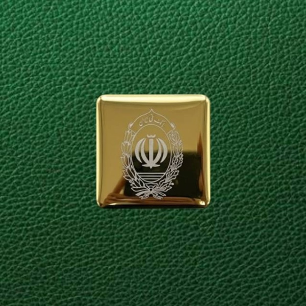 پلاک استیل سر رسید کد 18