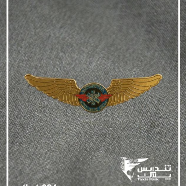 اتیکت سینه کد 024 (با جنس استیل)