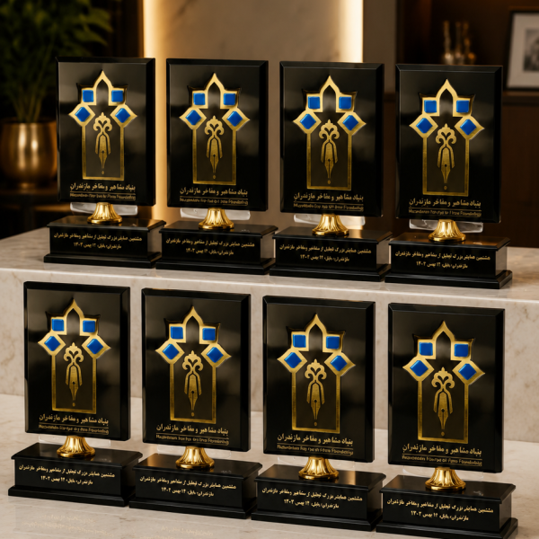تندیس تلفیقی مشاهیر مازندران کد 003